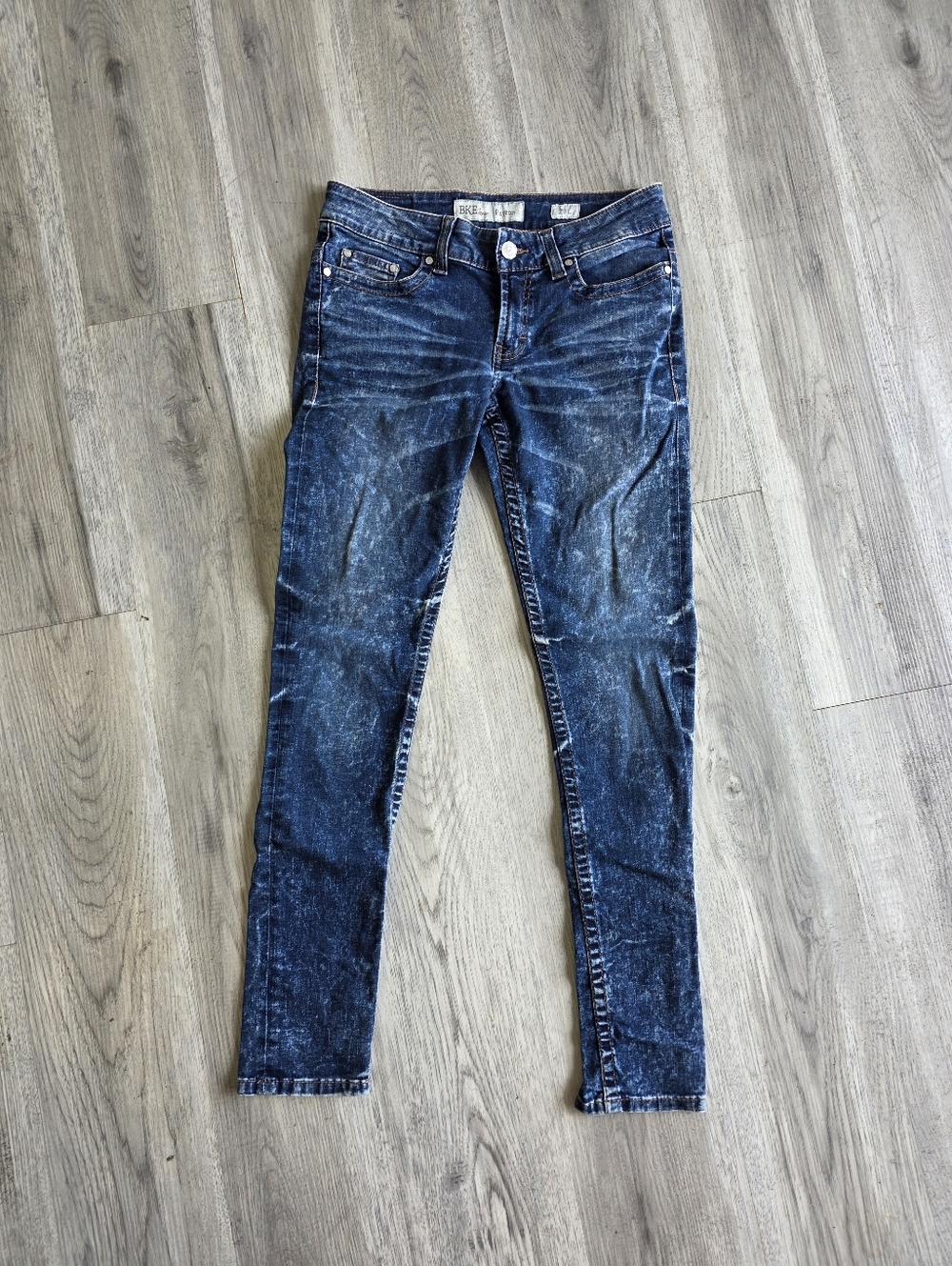 BKE Denim Payton Jeans Womens 29 x 33.5 Dark Wash Skinny Stretch Denim